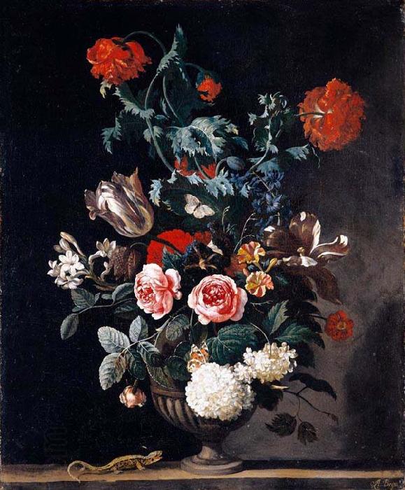 Abraham jansz.begeyn Flowers in a Stone Vase China oil painting art
